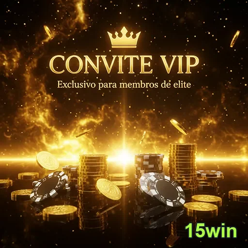 Imagem do bônus VIP05 no site 15win, destaque para vantagens exclusivas e benefícios especiais para usuários.